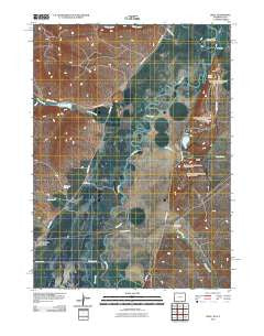 Leefe Wyoming Historical topographic map, 1:24000 scale, 7.5 X 7.5 Minute, Year 2010