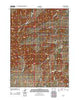 Leo Wyoming Historical topographic map, 1:24000 scale, 7.5 X 7.5 Minute, Year 2012