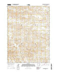 Leuenberger Ranch Wyoming Current topographic map, 1:24000 scale, 7.5 X 7.5 Minute, Year 2015