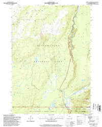 Lewis Canyon Wyoming Historical topographic map, 1:24000 scale, 7.5 X 7.5 Minute, Year 1996