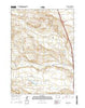 Lewis Flat Wyoming Current topographic map, 1:24000 scale, 7.5 X 7.5 Minute, Year 2015