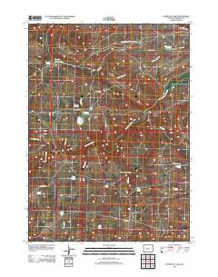 Lewiston Lakes Wyoming Historical topographic map, 1:24000 scale, 7.5 X 7.5 Minute, Year 2012
