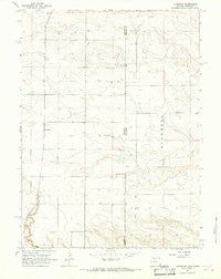 Lindbergh Wyoming Historical topographic map, 1:24000 scale, 7.5 X 7.5 Minute, Year 1963