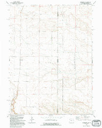 Lindbergh Wyoming Historical topographic map, 1:24000 scale, 7.5 X 7.5 Minute, Year 1991