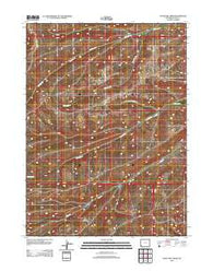 Little Dee Creek Wyoming Historical topographic map, 1:24000 scale, 7.5 X 7.5 Minute, Year 2012