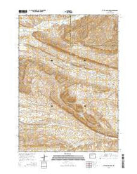Little Sand Draw Wyoming Current topographic map, 1:24000 scale, 7.5 X 7.5 Minute, Year 2015