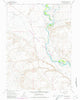 Lombard Buttes Wyoming Historical topographic map, 1:24000 scale, 7.5 X 7.5 Minute, Year 1963