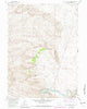 Lone Haystack Mountain Wyoming Historical topographic map, 1:24000 scale, 7.5 X 7.5 Minute, Year 1953