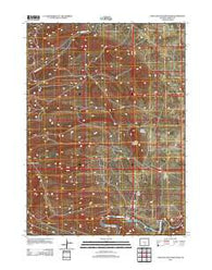 Lone Haystack Mountain Wyoming Historical topographic map, 1:24000 scale, 7.5 X 7.5 Minute, Year 2012