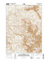Lone Tree Hill Wyoming Current topographic map, 1:24000 scale, 7.5 X 7.5 Minute, Year 2015