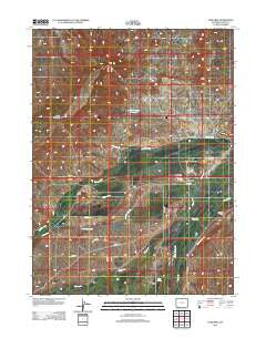 Lonetree Wyoming Historical topographic map, 1:24000 scale, 7.5 X 7.5 Minute, Year 2012