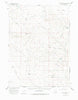 Lost Creek Butte Wyoming Historical topographic map, 1:62500 scale, 15 X 15 Minute, Year 1960