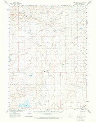 Lost Creek Lake Wyoming Historical topographic map, 1:62500 scale, 15 X 15 Minute, Year 1960