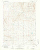 Lost Creek Reservoir Wyoming Historical topographic map, 1:24000 scale, 7.5 X 7.5 Minute, Year 1961