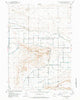 Lost Wells Butte Wyoming Historical topographic map, 1:24000 scale, 7.5 X 7.5 Minute, Year 1958