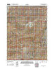 Lost Creek Lake Wyoming Historical topographic map, 1:24000 scale, 7.5 X 7.5 Minute, Year 2012