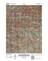 Lost Creek Reservoir Wyoming Historical topographic map, 1:24000 scale, 7.5 X 7.5 Minute, Year 2012