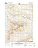 Lost Wells Butte Wyoming Current topographic map, 1:24000 scale, 7.5 X 7.5 Minute, Year 2015