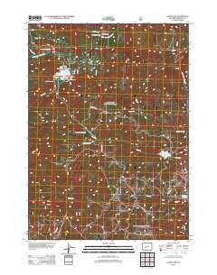 Louis Lake Wyoming Historical topographic map, 1:24000 scale, 7.5 X 7.5 Minute, Year 2012