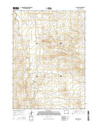 Love Ranch Wyoming Current topographic map, 1:24000 scale, 7.5 X 7.5 Minute, Year 2015