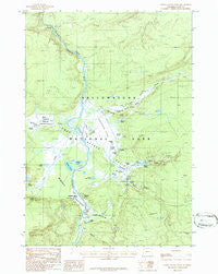 Lower Geyser Basin Wyoming Historical topographic map, 1:24000 scale, 7.5 X 7.5 Minute, Year 1986