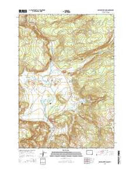 Lower Geyser Basin Wyoming Current topographic map, 1:24000 scale, 7.5 X 7.5 Minute, Year 2015