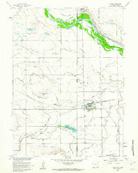 Lyman Nebraska Historical topographic map, 1:24000 scale, 7.5 X 7.5 Minute, Year 1960