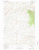 Lysite SE Wyoming Historical topographic map, 1:24000 scale, 7.5 X 7.5 Minute, Year 1952