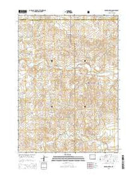Macken Draw Wyoming Current topographic map, 1:24000 scale, 7.5 X 7.5 Minute, Year 2015
