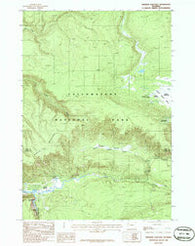 Madison Junction Wyoming Historical topographic map, 1:24000 scale, 7.5 X 7.5 Minute, Year 1986