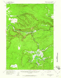 Madison Junction Wyoming Historical topographic map, 1:62500 scale, 15 X 15 Minute, Year 1958