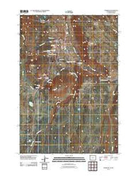 Mammoth Wyoming Historical topographic map, 1:24000 scale, 7.5 X 7.5 Minute, Year 2011