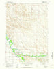 Manderson Wyoming Historical topographic map, 1:24000 scale, 7.5 X 7.5 Minute, Year 1960
