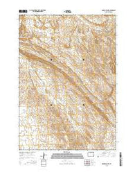 Manderson NE Wyoming Current topographic map, 1:24000 scale, 7.5 X 7.5 Minute, Year 2015