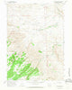Maneater Creek Wyoming Historical topographic map, 1:24000 scale, 7.5 X 7.5 Minute, Year 1964