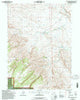 Maneater Creek Wyoming Historical topographic map, 1:24000 scale, 7.5 X 7.5 Minute, Year 1992