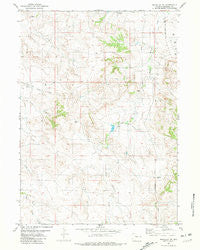 Manville NE Wyoming Historical topographic map, 1:24000 scale, 7.5 X 7.5 Minute, Year 1981
