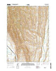Marse Wyoming Current topographic map, 1:24000 scale, 7.5 X 7.5 Minute, Year 2015