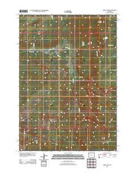 Mary Lake Wyoming Historical topographic map, 1:24000 scale, 7.5 X 7.5 Minute, Year 2012