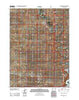 Massacre Hill Wyoming Historical topographic map, 1:24000 scale, 7.5 X 7.5 Minute, Year 2012