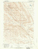 Maverick Spring Wyoming Historical topographic map, 1:24000 scale, 7.5 X 7.5 Minute, Year 1951
