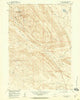 Maverick Spring Wyoming Historical topographic map, 1:24000 scale, 7.5 X 7.5 Minute, Year 1951