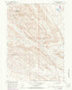 Maverick Spring Wyoming Historical topographic map, 1:24000 scale, 7.5 X 7.5 Minute, Year 1951