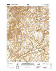 McCarty Ranch Wyoming Current topographic map, 1:24000 scale, 7.5 X 7.5 Minute, Year 2015