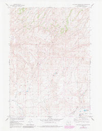 McCleary Reservoir Wyoming Historical topographic map, 1:24000 scale, 7.5 X 7.5 Minute, Year 1951