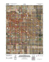 McCompsey Pass Wyoming Historical topographic map, 1:24000 scale, 7.5 X 7.5 Minute, Year 2012