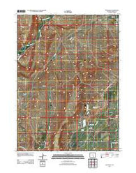 McFadden Wyoming Historical topographic map, 1:24000 scale, 7.5 X 7.5 Minute, Year 2012