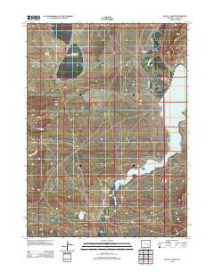 McGill Lakes Wyoming Historical topographic map, 1:24000 scale, 7.5 X 7.5 Minute, Year 2012