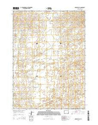 McKenzie Flat Wyoming Current topographic map, 1:24000 scale, 7.5 X 7.5 Minute, Year 2015