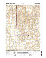 McPherson Draw Wyoming Current topographic map, 1:24000 scale, 7.5 X 7.5 Minute, Year 2015